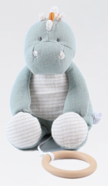 Noukies Peluche Musicale Dinosaure Stégosaure Stégi