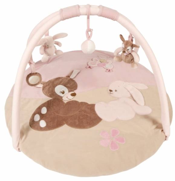 Nattou Tapis Eveil avec Arches Faon Rosy Rose