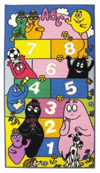 Fun House Tapis Marelle Barbapapa