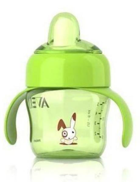 Philips Avent Tasse Anti Fuite Bec Souple Vert 200 ml