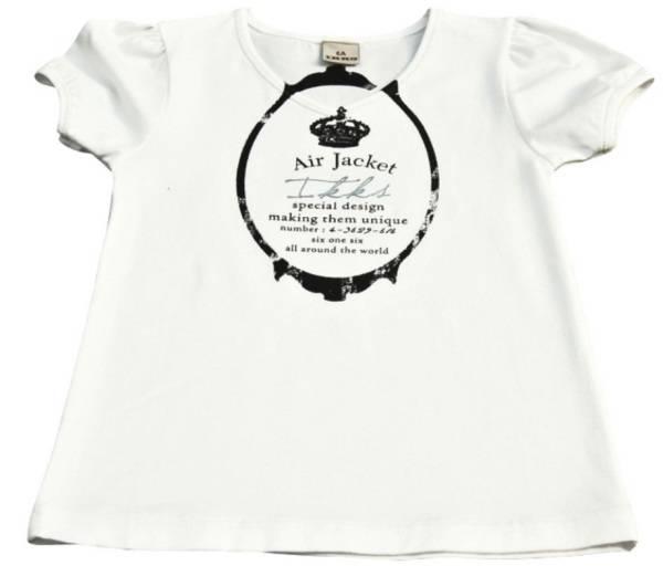 IKKS Tee-Shirt City Kid Blanc Fille