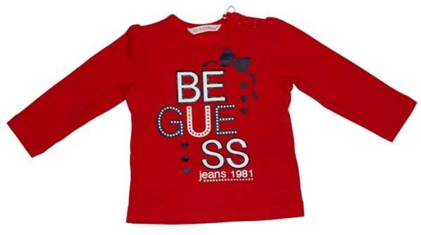 Guess Enfant Tee-Shirt Dazzling Red 24 mois
