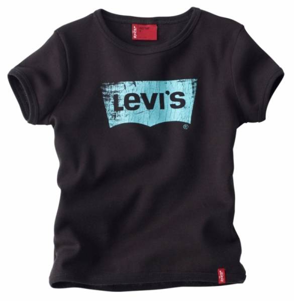 Levis Tee-Shirt Jacinta Manches Courtes Noir 6 Ans