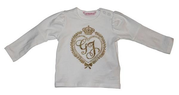 Guess Enfant Tee-Shirt Manches Longues Whipped Cream 6/9 mois