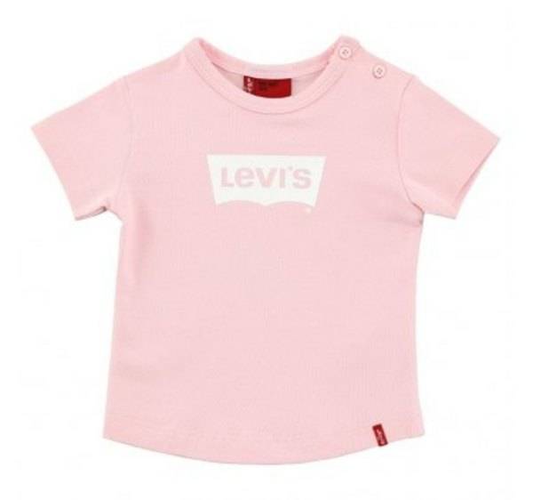 Levis Tee-Shirt Mia Manches Courtes Rose 12 Mois