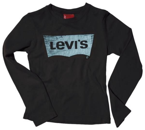 Levis Tee-Shirt Sidney Manches Longues Noir 5 Ans