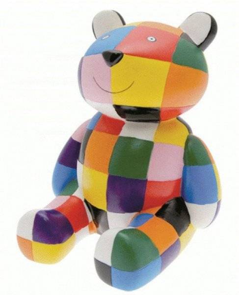 Plastoy Tirelire Nounours Elmer