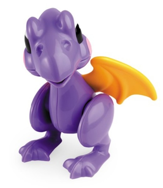 Tolo Personnage Dinosaure Ptérodactyle Violet