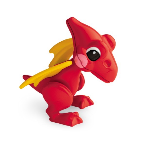 Tolo Personnage Dinosaure Ptérodactyle Rouge