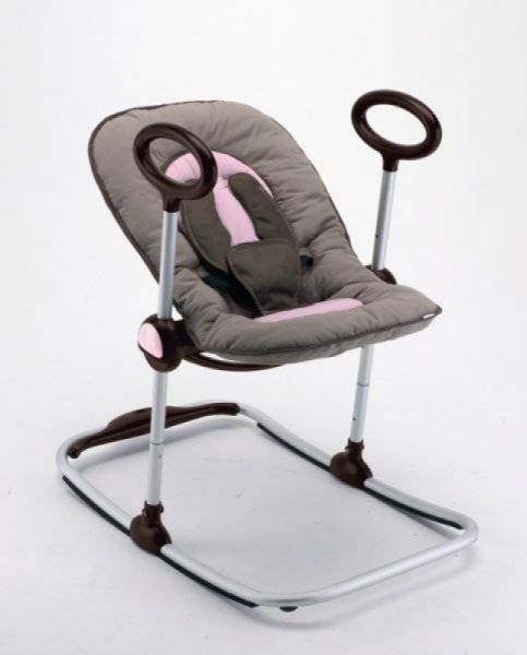 Beaba Transat Up & Down Chocolat Rose