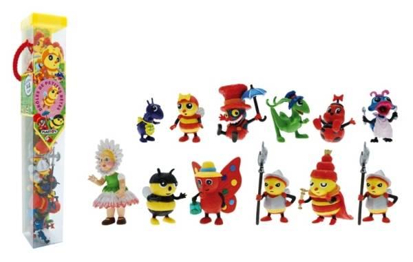 Plastoy Tube Figurines Drôles de Petites Bêtes