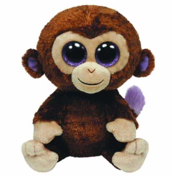 Ty Peluche Singe Coconut Beanie Boo's - 15 cm