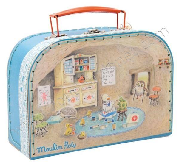 Moulin Roty Valise Docteur La Grande Famille