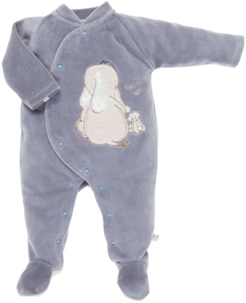 Absorba Pyjama Bleu Bao et Wapi - 6 mois