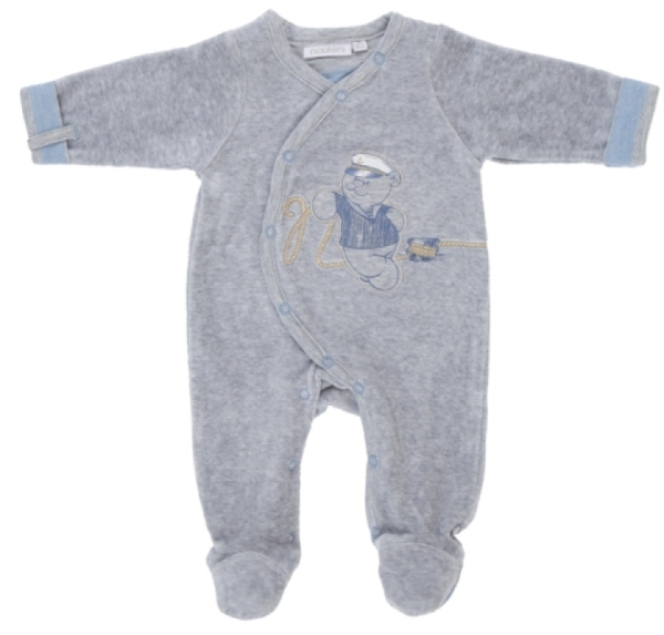 Noukies Pyjama Nouky Gris - 3 mois