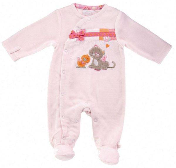 Noukies Pyjama Rose Iris et Babette - 6 mois