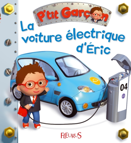 Fleurus Livre Petit Garçon - La voiture électrique d'Eric