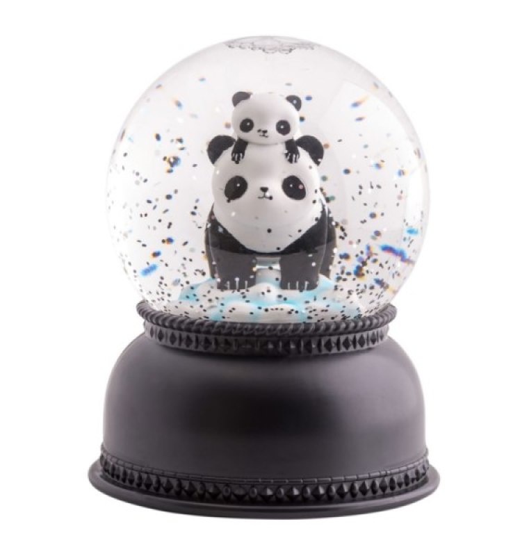 A Little Lovely Company Boule à neige Lumineuse Panda A Little Lovely Company Boule à neige Lumineuse Panda