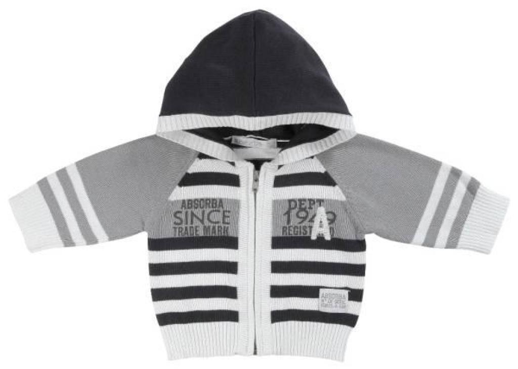 Gilet Zippé à Capuche Rayé 6 mois Absorba Gilet Zippé à Capuche Rayé 6 mois de chez Absorba, collection