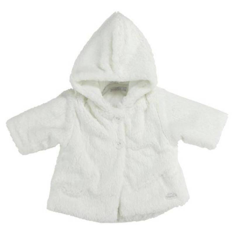 Manteau à Capuche Ecru en Fausse Fourrure 18 mois Absorba Manteau à Capuche Ecru en Fausse Fourrure 18 mois de chez Absorba, collection City Fille