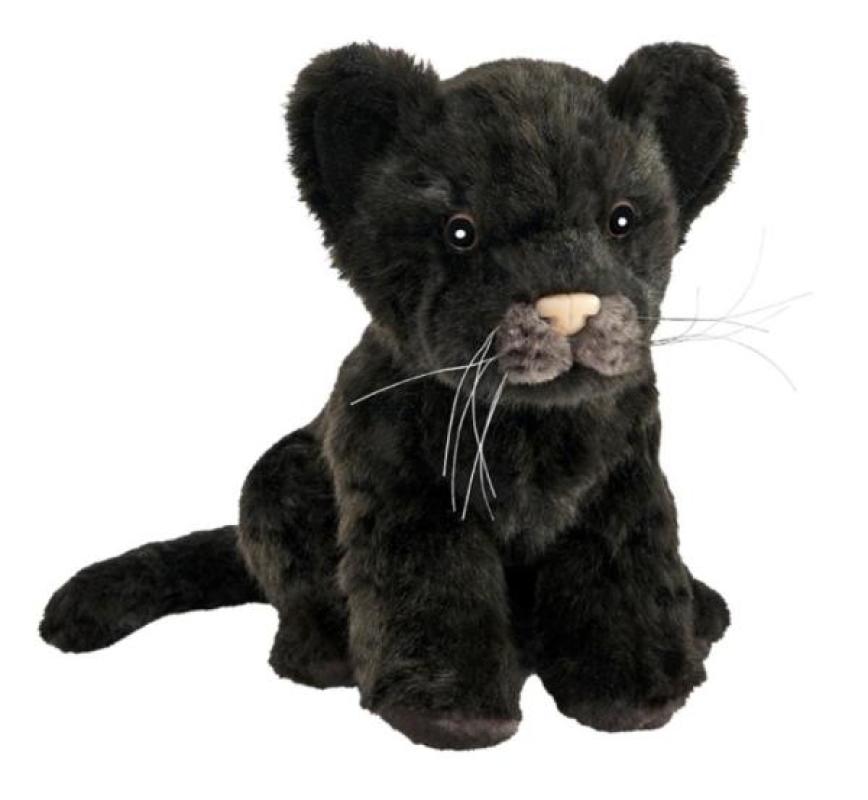 Anima Peluche Bébé Jaguar Assis - 18 cm Anima Peluche Bébé Jaguar Assis - 18 cm