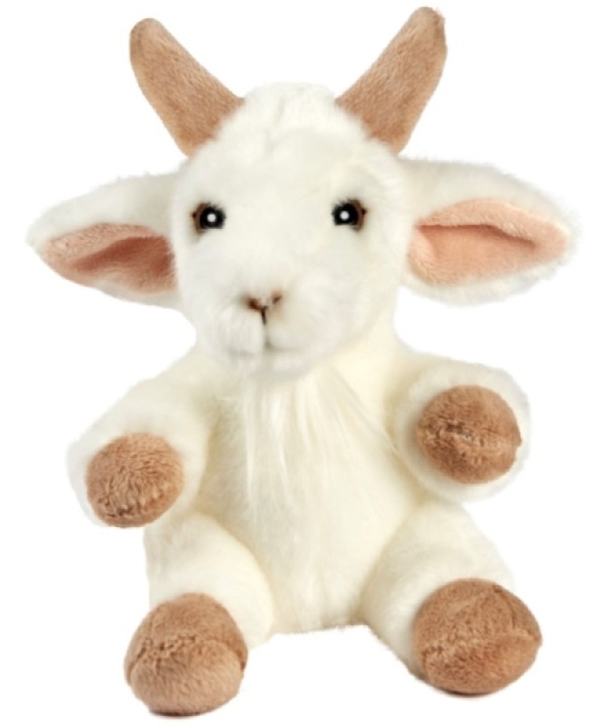 Peluche Chèvre Têtabizous Anima Peluche Chèvre Têtabizous de chez Anima, collection Les Tetabizous