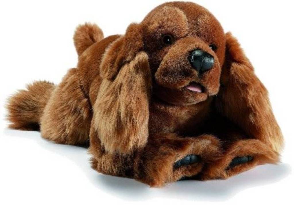 peluche chien cocker