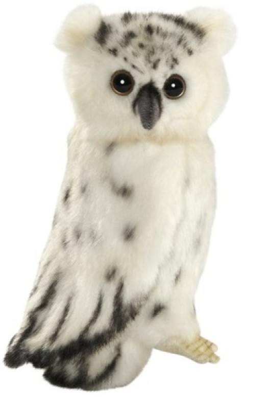 Anima Peluche Chouette Articulée Blanche - 18 cm Anima Peluche Chouette Articulée Blanche - 18 cm