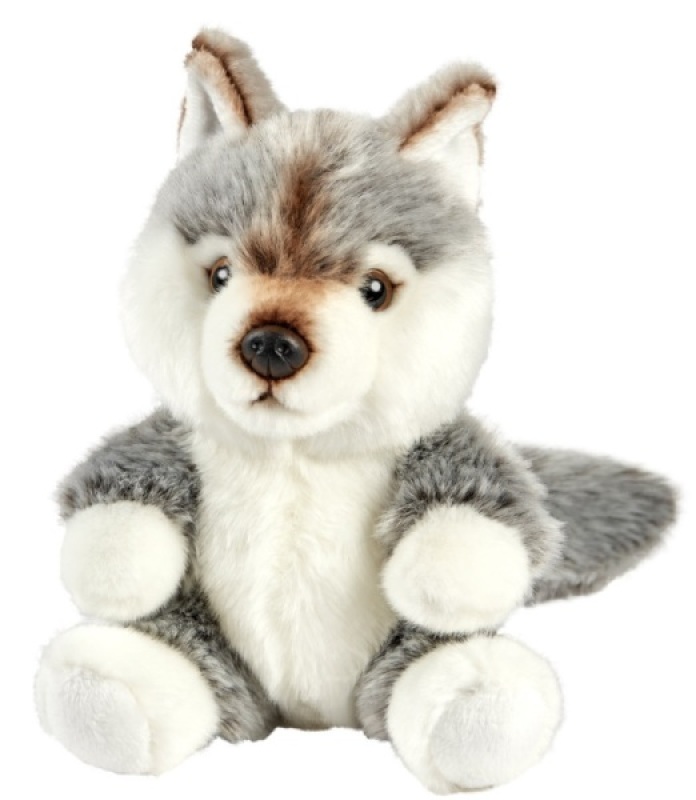 Peluche Loup Têtabizous Anima Peluche Loup Têtabizous de chez Anima, collection Les Tetabizous