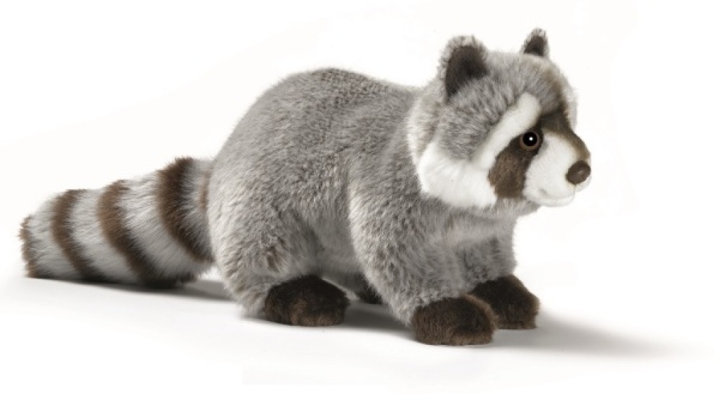Peluche Raton Laveur - 25 cm Anima Peluche Raton Laveur - 25 cm de chez Anima, collection Animaux de la Foret