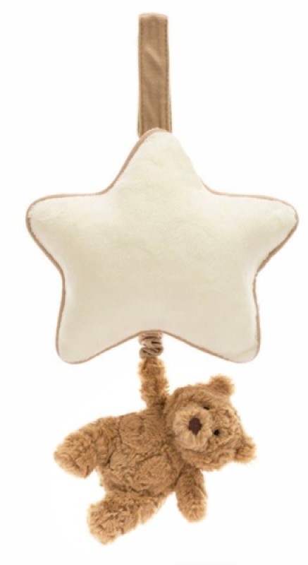 Peluche Musicale Ours Bartholomew Baby Jellycat Peluche Musicale Ours Bartholomew de chez Baby Jellycat, collection Collection Baby Ours Bartholomew