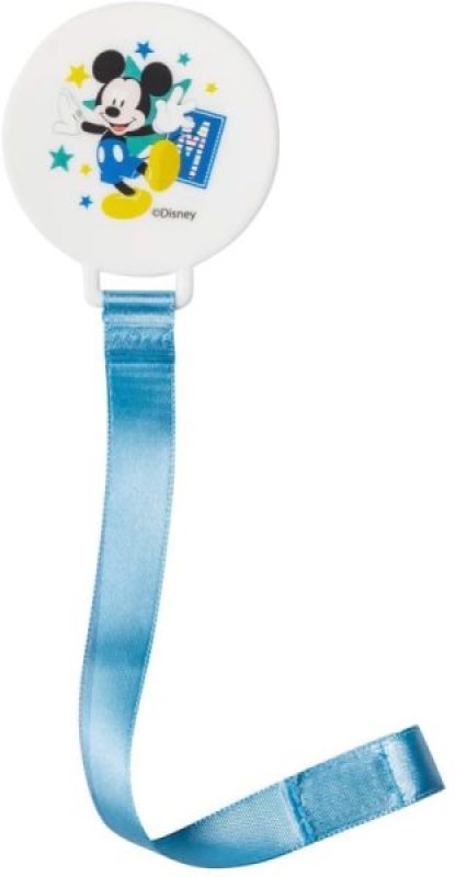 Attache Tétine Ruban Mickey Babycalin Attache Tétine Ruban Mickey de chez Babycalin, collection Mickey Mouse