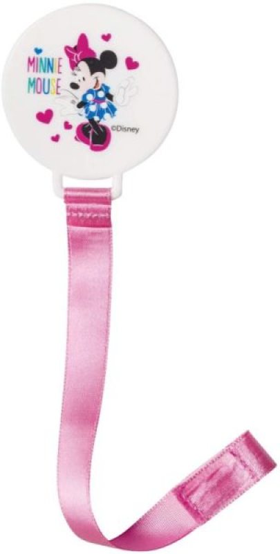 Attache Tétine Ruban Minnie Babycalin Attache Tétine Ruban Minnie de chez Babycalin, collection Minnie