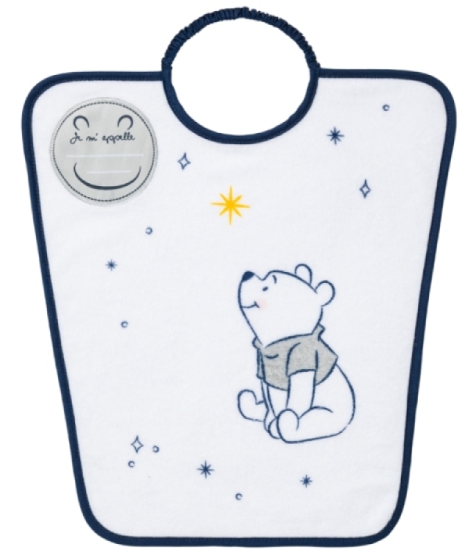 Bavoir Maternelle Winnie Moon Babycalin Bavoir Maternelle Winnie Moon de chez Babycalin, collection Winnie