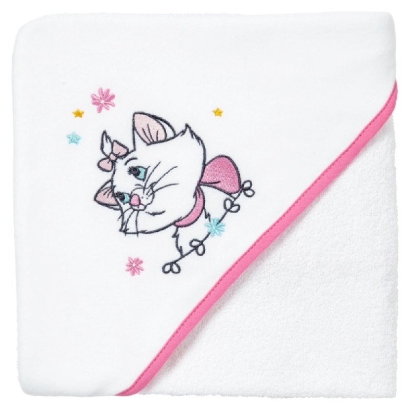 Cape de Bain Marie Les Aristochats Babycalin Cape de Bain Marie Les Aristochats de chez Babycalin, collection Marie Les Aristochats