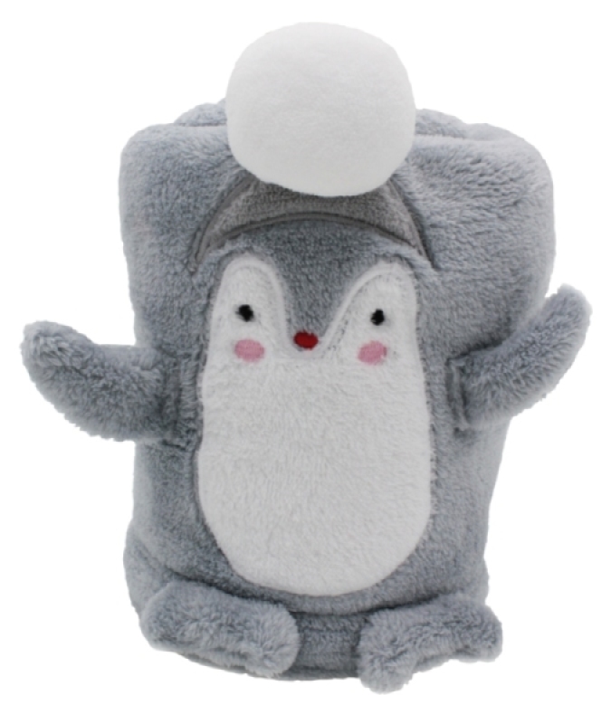 Couverture Pingouin - 75 x 100 cm Babycalin Couverture Pingouin - 75 x 100 cm de chez Babycalin, collection Mon Noel enchante
