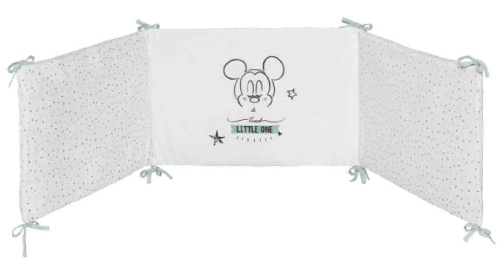 Tour de lit Mickey Little One Babycalin Tour de lit Mickey Little One de chez Babycalin, collection Mickey Mouse