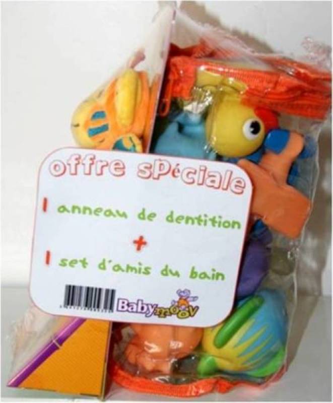 Babymoov Offre Spéciale : Les Amis du Bain et Anneau de Dentition Babymoov Offre Spéciale : Les Amis du Bain et Anneau de Dentition