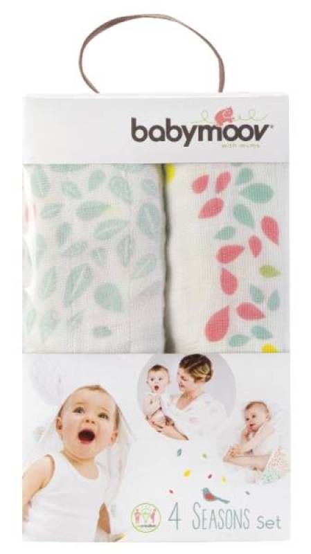 Babymoov Set de 3 Langes 4 Seasons Babymoov Set de 3 Langes 4 Seasons