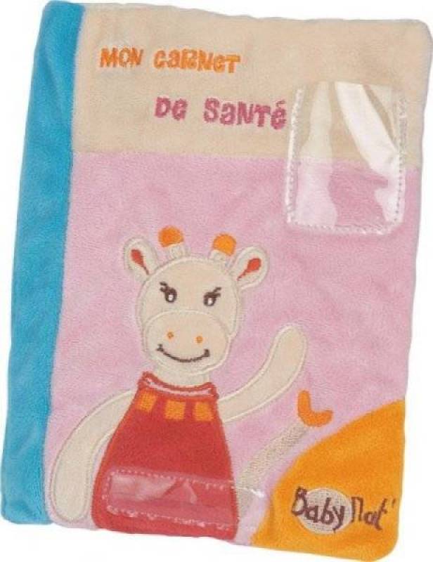 Babynat Protège Carnet de Santé Girafe Maé Babynat Protège Carnet de Santé Girafe Maé