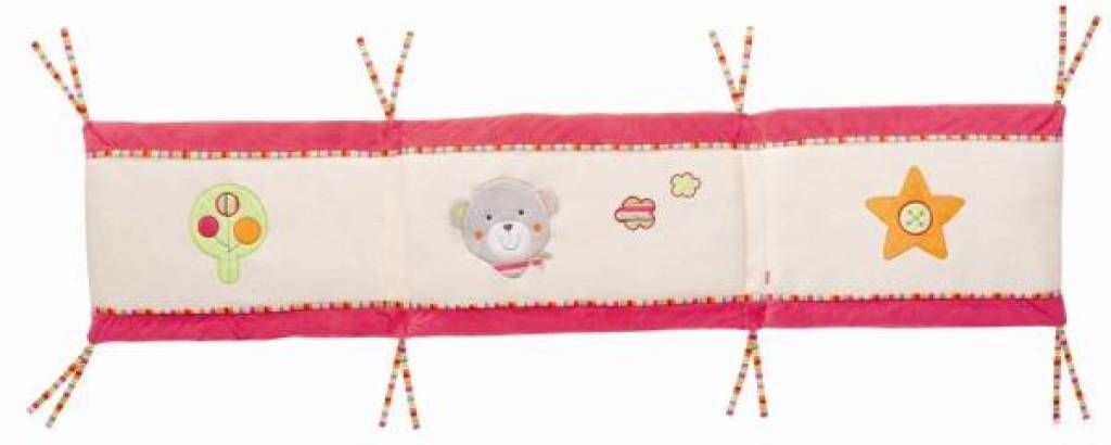 Babysun Tour De Lit Fille Ours Holiday Rose Livraison Gratuite 24 48h