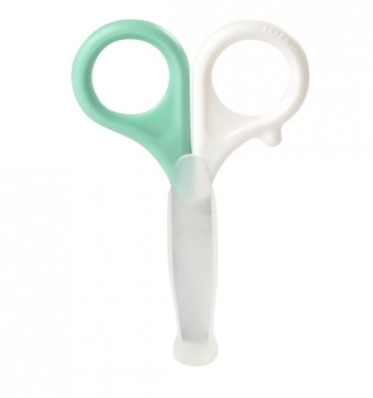Ciseaux spécial bébé aqua Beaba Ciseaux spécial bébé aqua de chez Beaba, collection La toilette