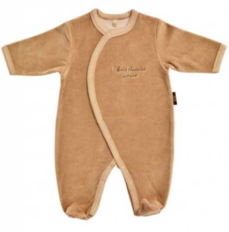Bébé Chocolat Pyjama Chocolat Nature 12 mois Bébé Chocolat Pyjama Chocolat Nature 12 mois
