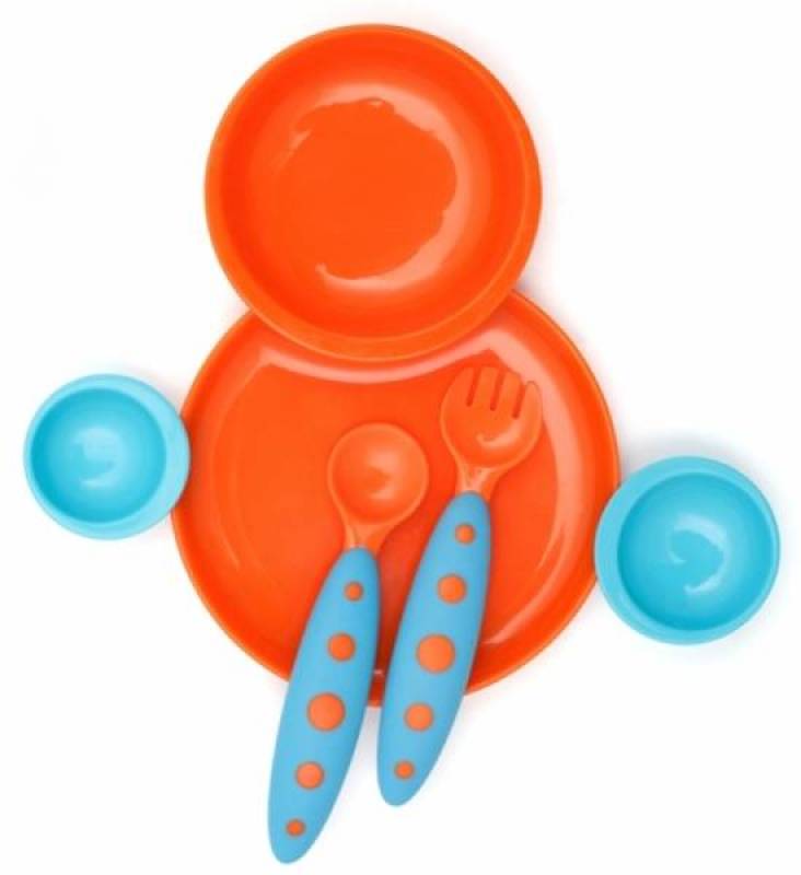 Coffret Repas Groovy Modware Orange Bleu Boon Coffret Repas Groovy Modware Orange Bleu de chez Boon, collection