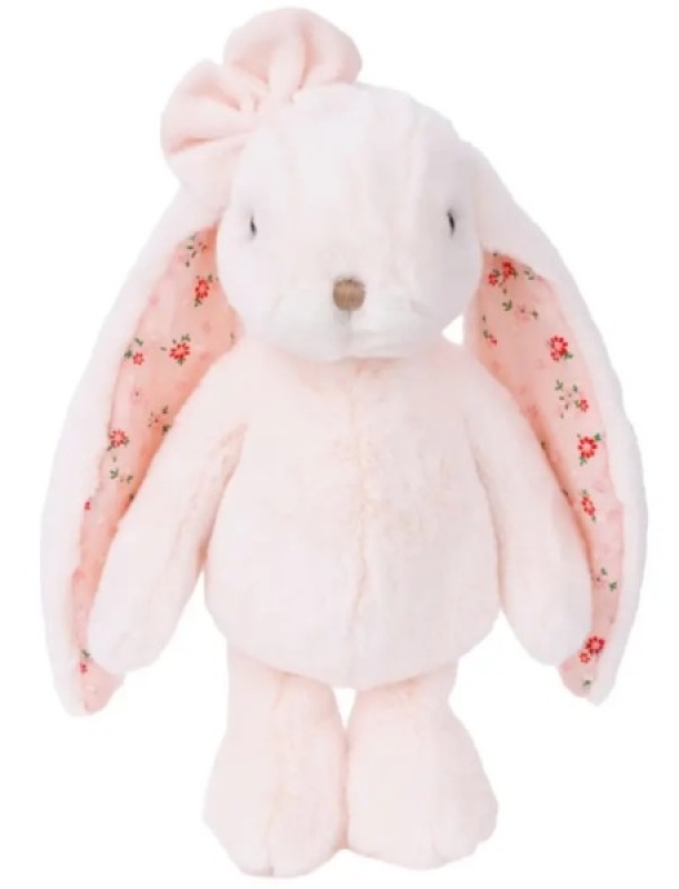 Peluche Lapin Kanina Floral Pink - 30 cm Bukowski Peluche Lapin Kanina Floral Pink - 30 cm de chez Bukowski, collection Lapin Kanini et Kanina