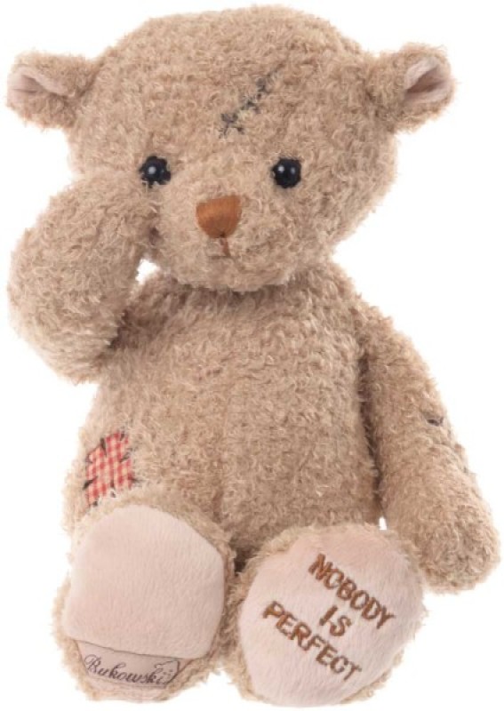 Peluche Ours Nobody Perfect - 25 cm Bukowski Peluche Ours Nobody Perfect - 25 cm de chez Bukowski, collection Nounours