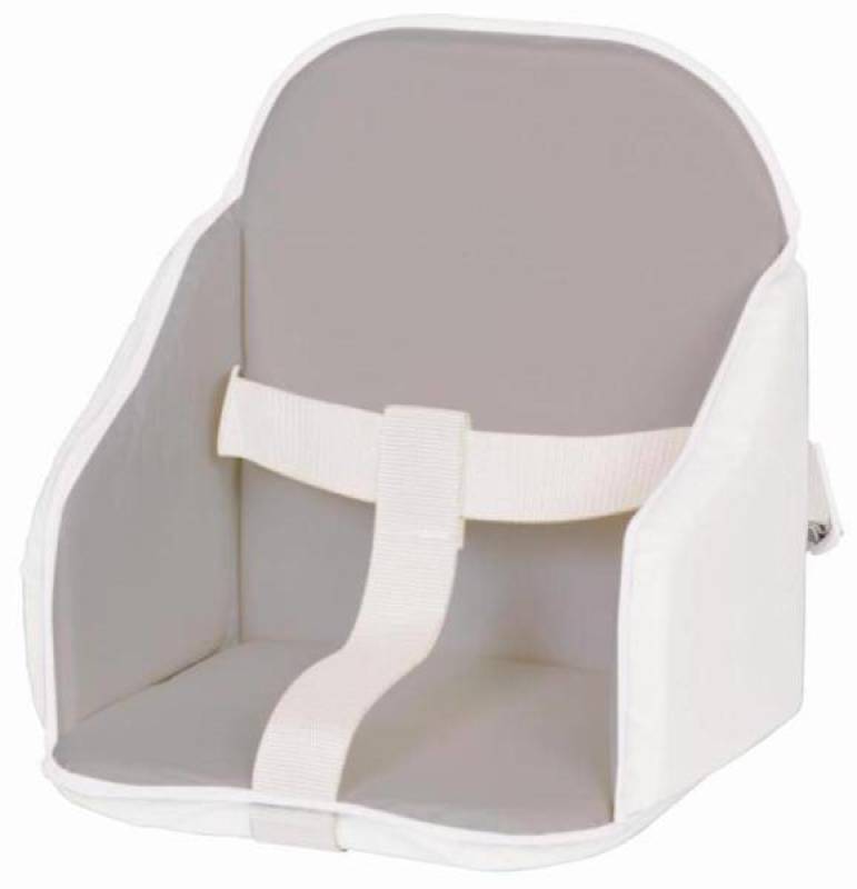 Candide Coussin de Chaise à Sangles Gris Blanc Candide Coussin de Chaise à Sangles Gris Blanc