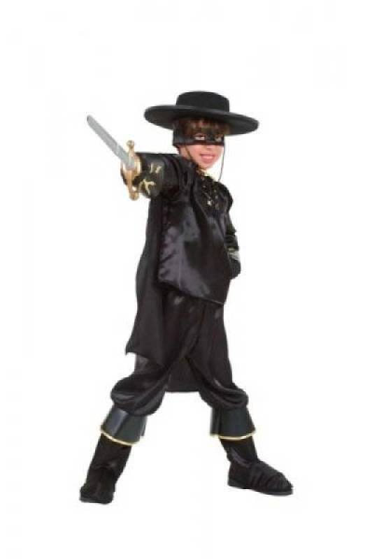 Costume Cavalier Noir 5 à 7 ans César Costume Cavalier Noir 5 à 7 ans de chez César, collection Costumes Garçons