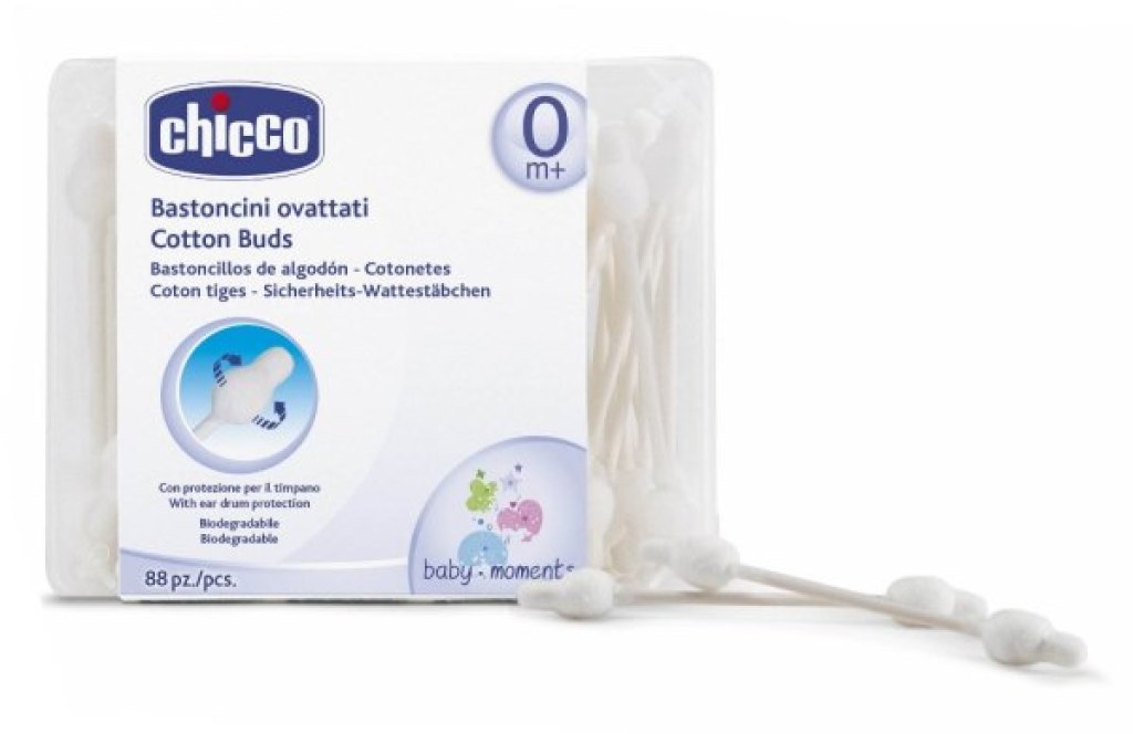 Cotons Tiges Bébé Chicco Cotons Tiges Bébé de chez Chicco, collection Hygiène et Soin