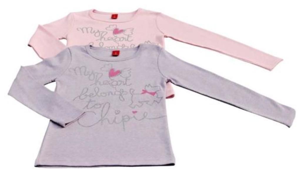 Tee-Shirt Manche Longue Basic Rose - 6 ans Chipie Tee-Shirt Manche Longue Basic Rose - 6 ans de chez Chipie, collection Basic